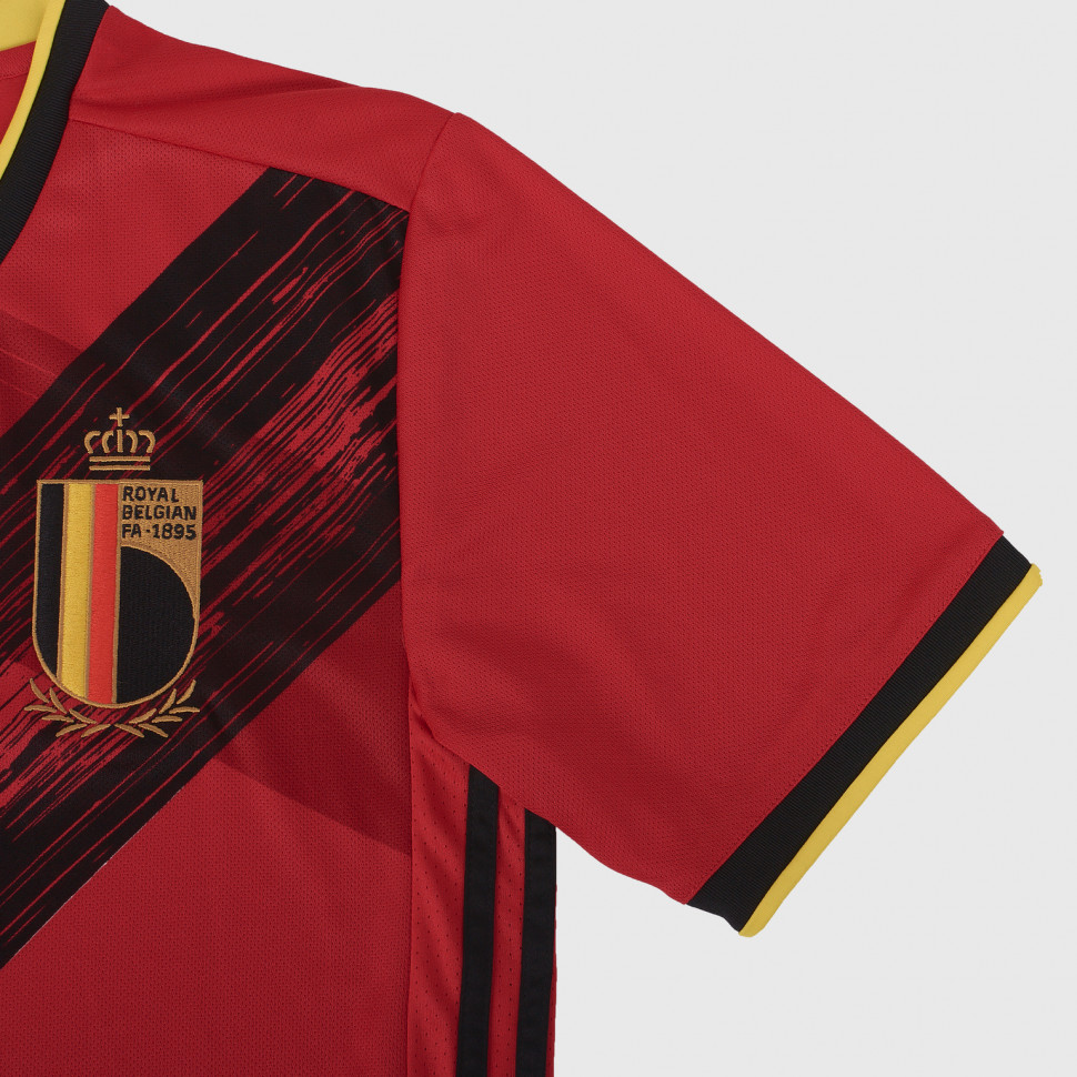 Детская-подростковая футболка Adidas Belgium Home EJ8551