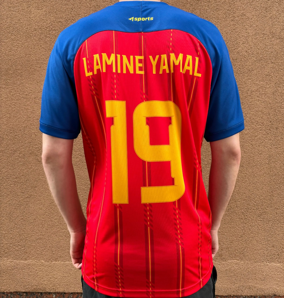 Детская футболка сборной Испании Lamine Yamal
