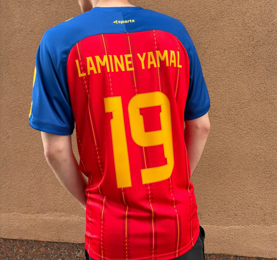 Детская футболка сборной Испании Lamine Yamal