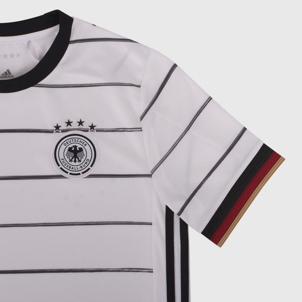 Футболка домашняя детская Adidas сборной Германии сезон 2021/22 EH6103
