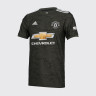 Футболка игровая детская выездная Adidas Manchester United сезон 2020/21 EE2397
