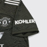 Футболка игровая детская выездная Adidas Manchester United сезон 2020/21 EE2397