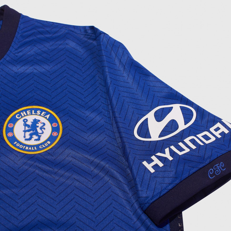 Детская домашняя футболка Nike Chelsea 20/21 CD4498-496